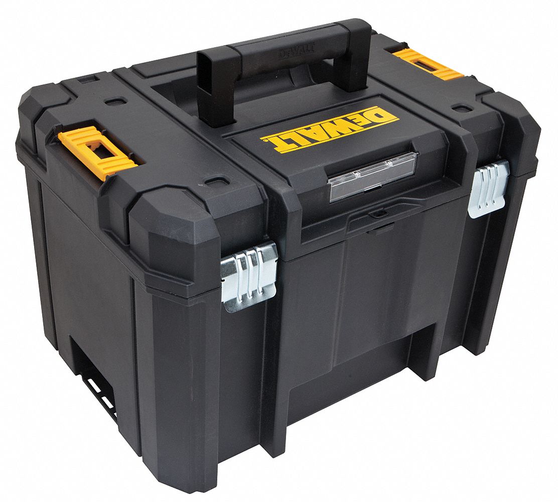 DEWALT Portable Stackable Tool Box, 11-7/8"H x 17-1/4"W x 13"D, 2010 cu