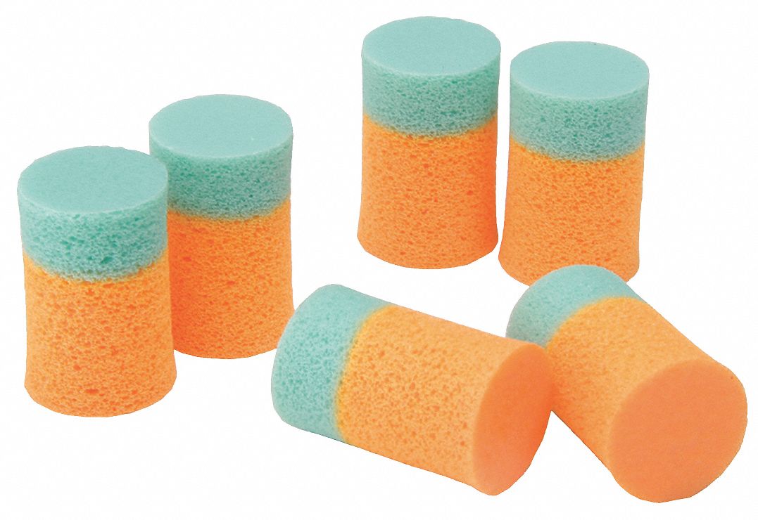 ABILITY ONE Cylinder Ear Plugs, 29dB Noise Reduction Rating NRR