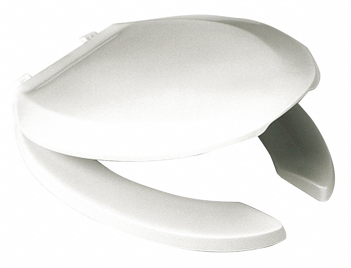 TOTO Elongated, Standard Toilet Seat Type, Open Front Type, Includes Cover Yes, White 29RZ52