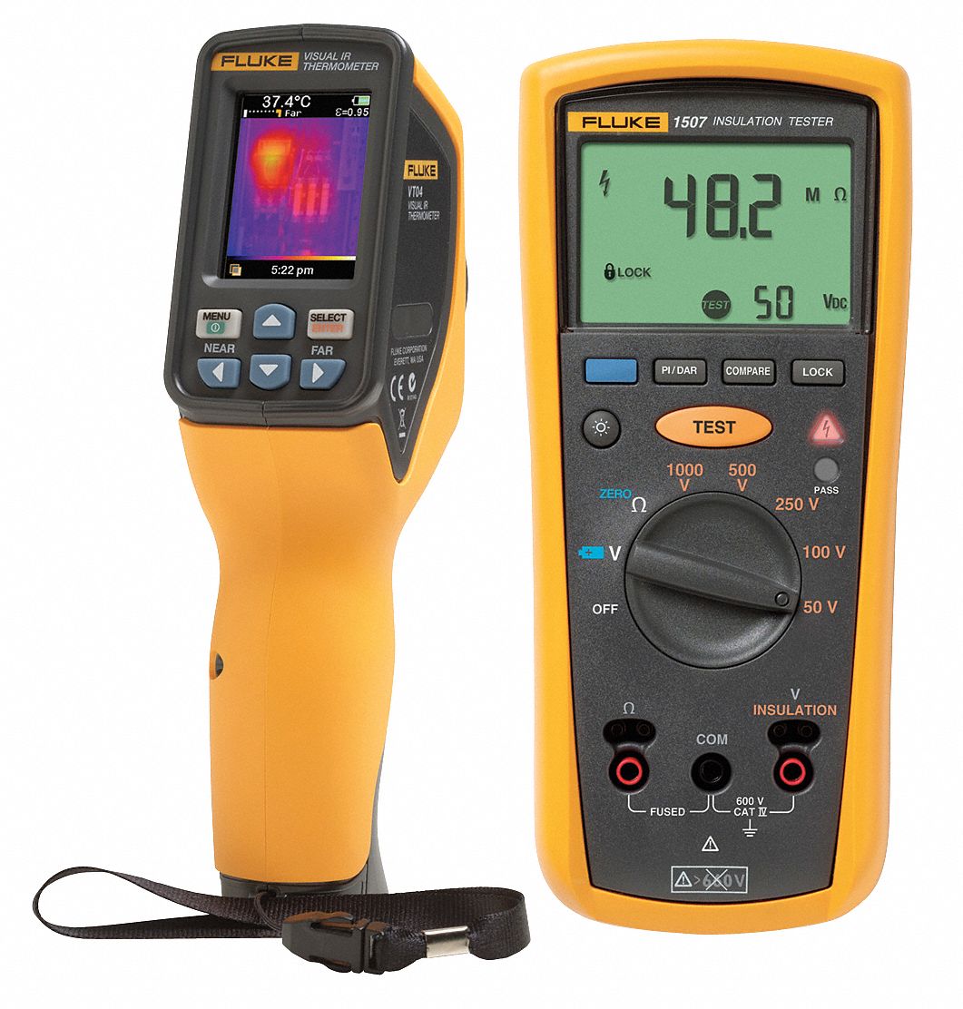 FLUKE Infrared Thermometer Kit, Test Instrument Included Infrared