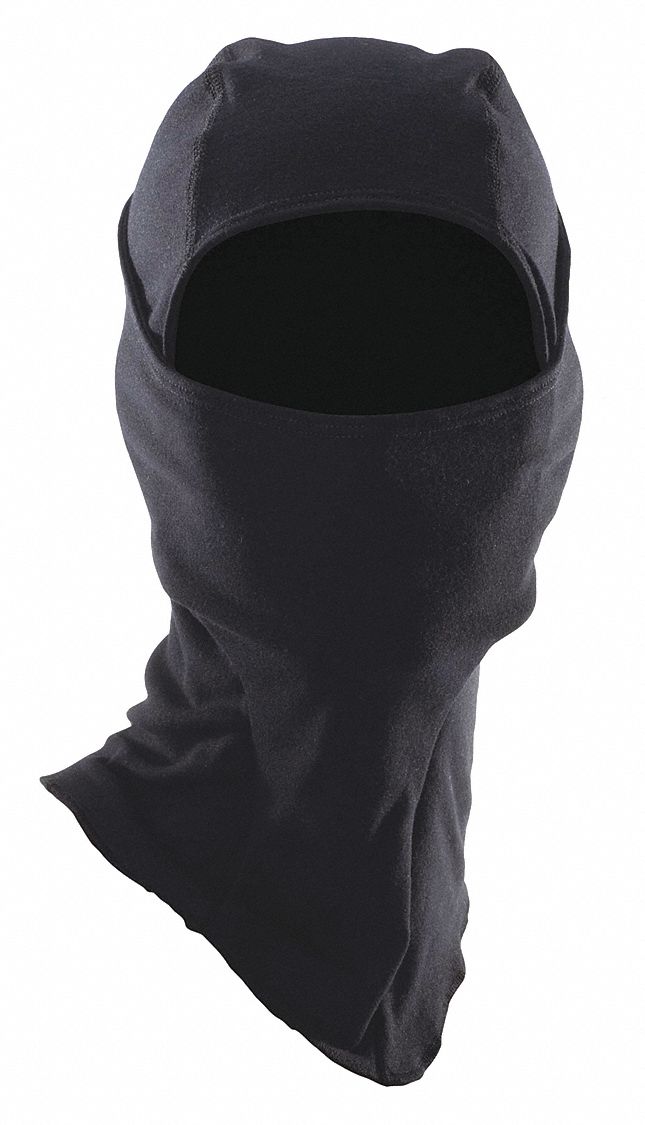 DRIFIRE Flame Resistant Balaclava, Universal Size, Over The Head, Black