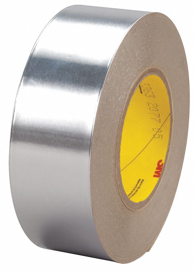 Foil Tape,2-53/64 in. x 60 yd.,Silver