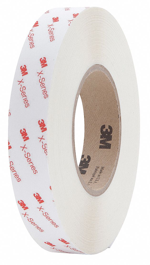 Double Coated Tape,1/2 in. x 60 yd,PK72