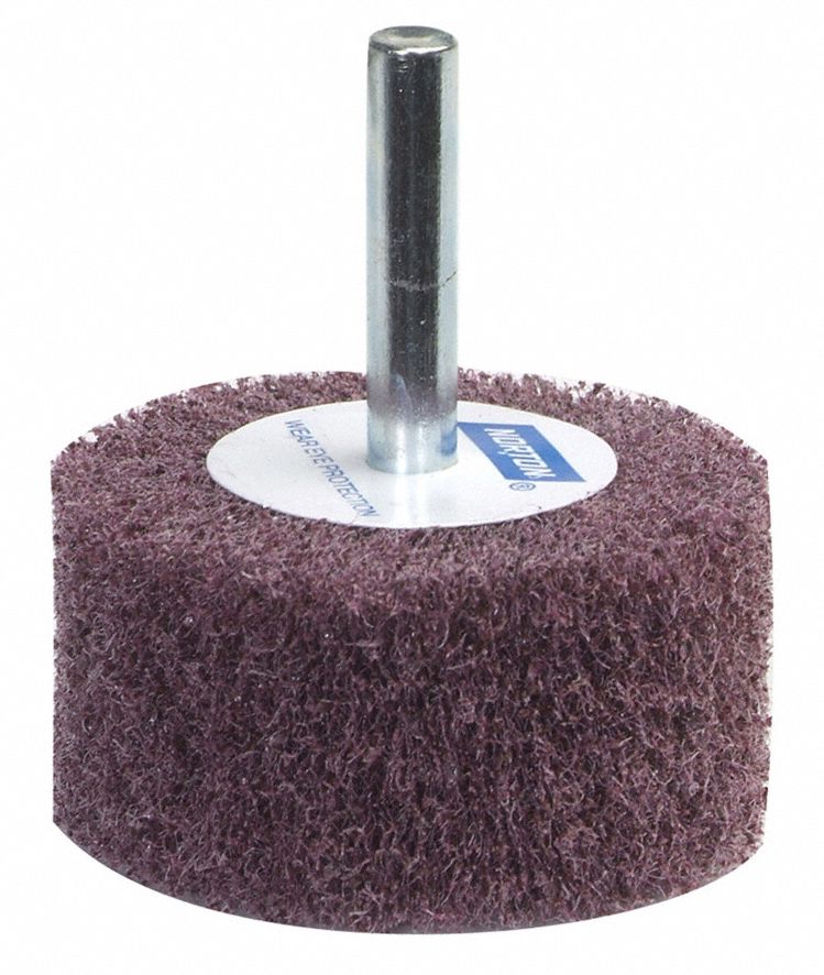 NORTON Non Woven Straight Mounted Flap Wheel Aluminum Oxide 2 In