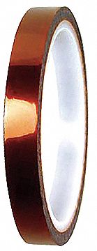 ElectricalTape,1/4x108ft,1mil,Amber,PK36