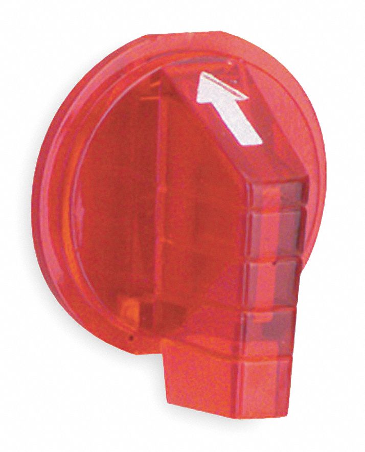 SQUARE D 30mm Knob Selector Switch Knob, Red 2EP249001KXAR6 Grainger