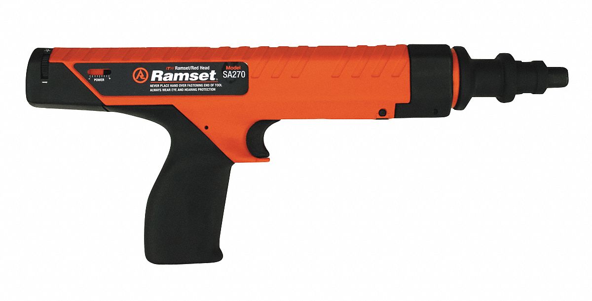 RAMSET Powder Actuated Gun, 0.27 Caliber 2HNW7SA270 Grainger