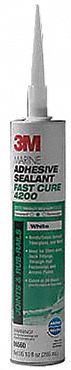 Marine Adhesive Sealant,1/10 gal.,PK12