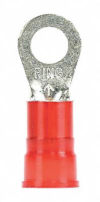 Ring Term,Nylon,1/4 in.,1.260 in.,PK200