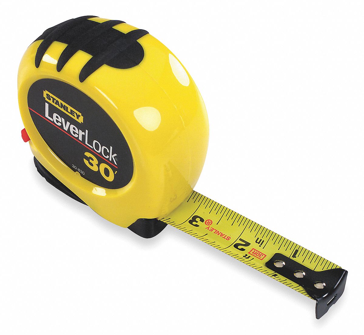 STANLEY 26 ft./8m Steel Tape Measure, Yellow/Black 2MU1530824