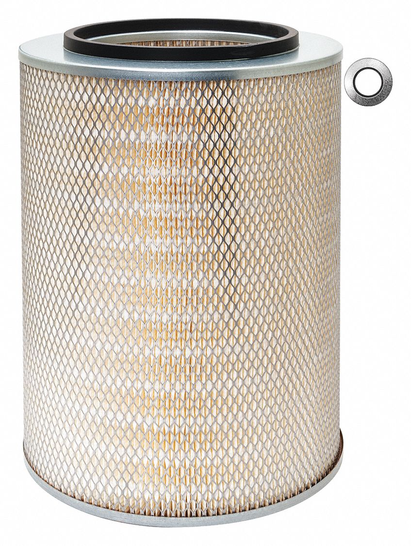 BALDWIN FILTERS Air Filter, Round, 16 1/2 in Height, 16 1/2 in Length