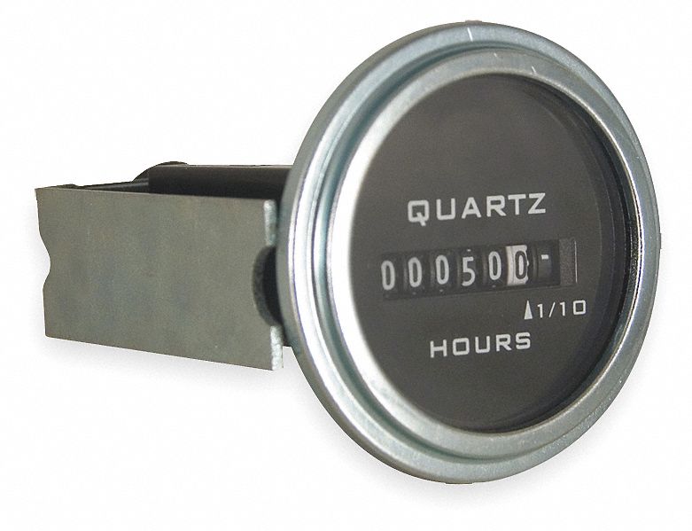 Hour Meter,Electrical,Round,10-80VDC