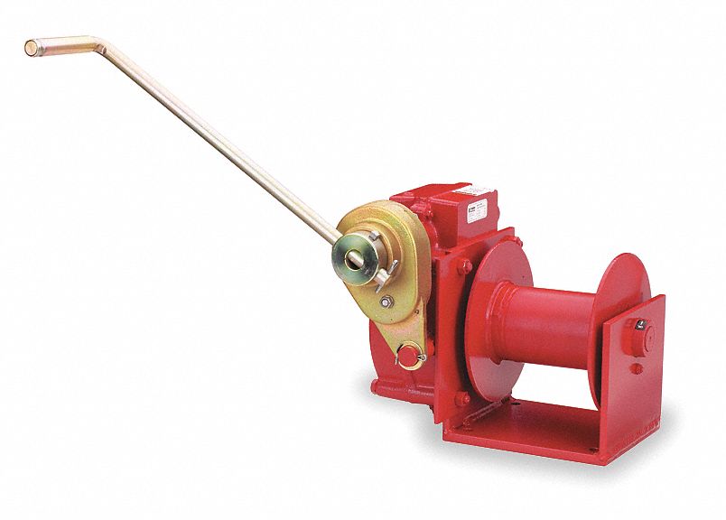 THERN 293/16"H Lifting, Pulling Hand Winch with 4000 lb. 1st Layer