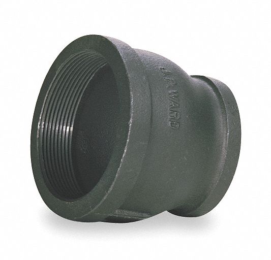 GRAINGER APPROVED Reducer Coupling, FNPT, 4" x 2" Pipe Size Pipe