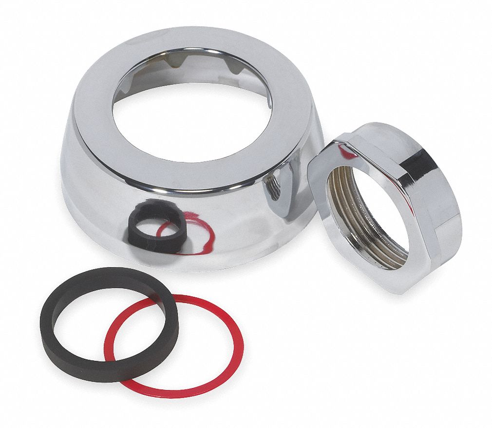 SLOAN Spud Coupling Assembly, Fits Brand Sloan, For Use With Royal Flush Valves, 11/4 in