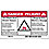 Arc Flash Protection Label,6 In. W,PK5
