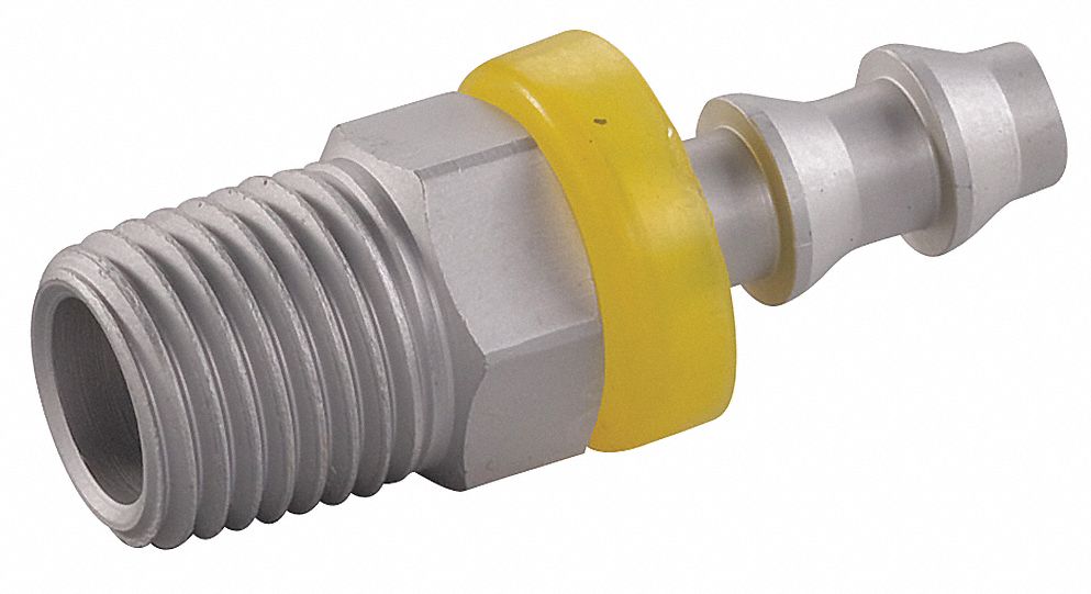 SPEEDAIRE PushOn Hose Fitting, Fitting Material Aluminum x Aluminum