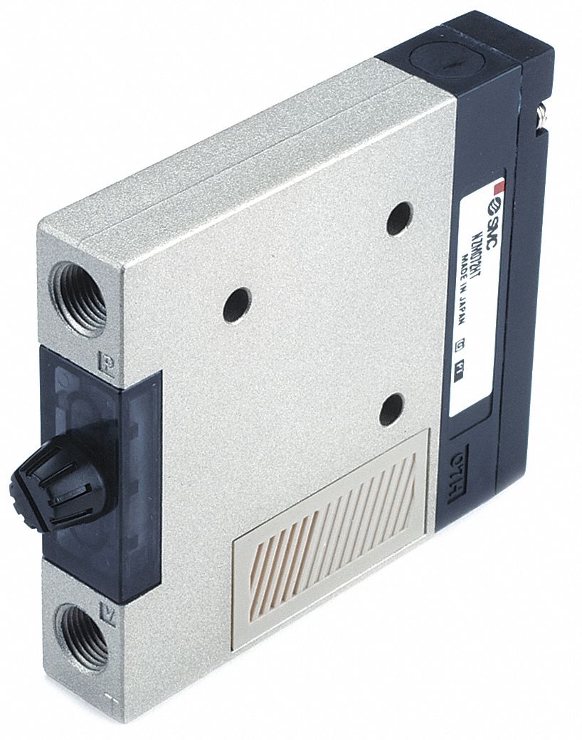 SMC Vacuum Ejector,Single Unit with 1/8 in NPT Pressure Port Size and