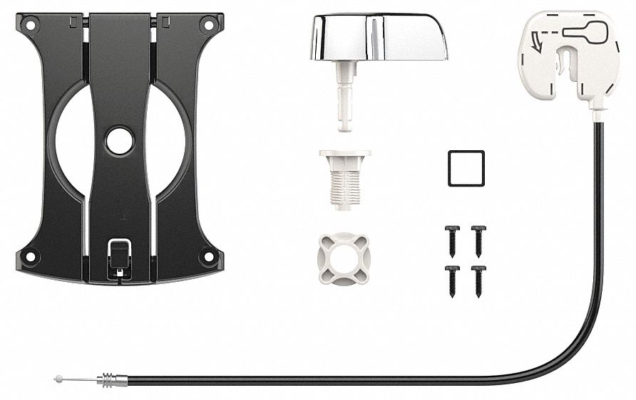 Handle Assembly: Fits Flushmate Brand, For 503 Series, 10 in x 7 in x 2 in Size