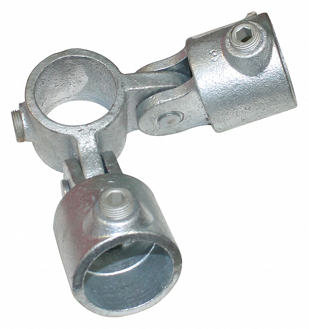 GRAINGER APPROVED Corner Swivel Socket Cast Iron Structural Pipe