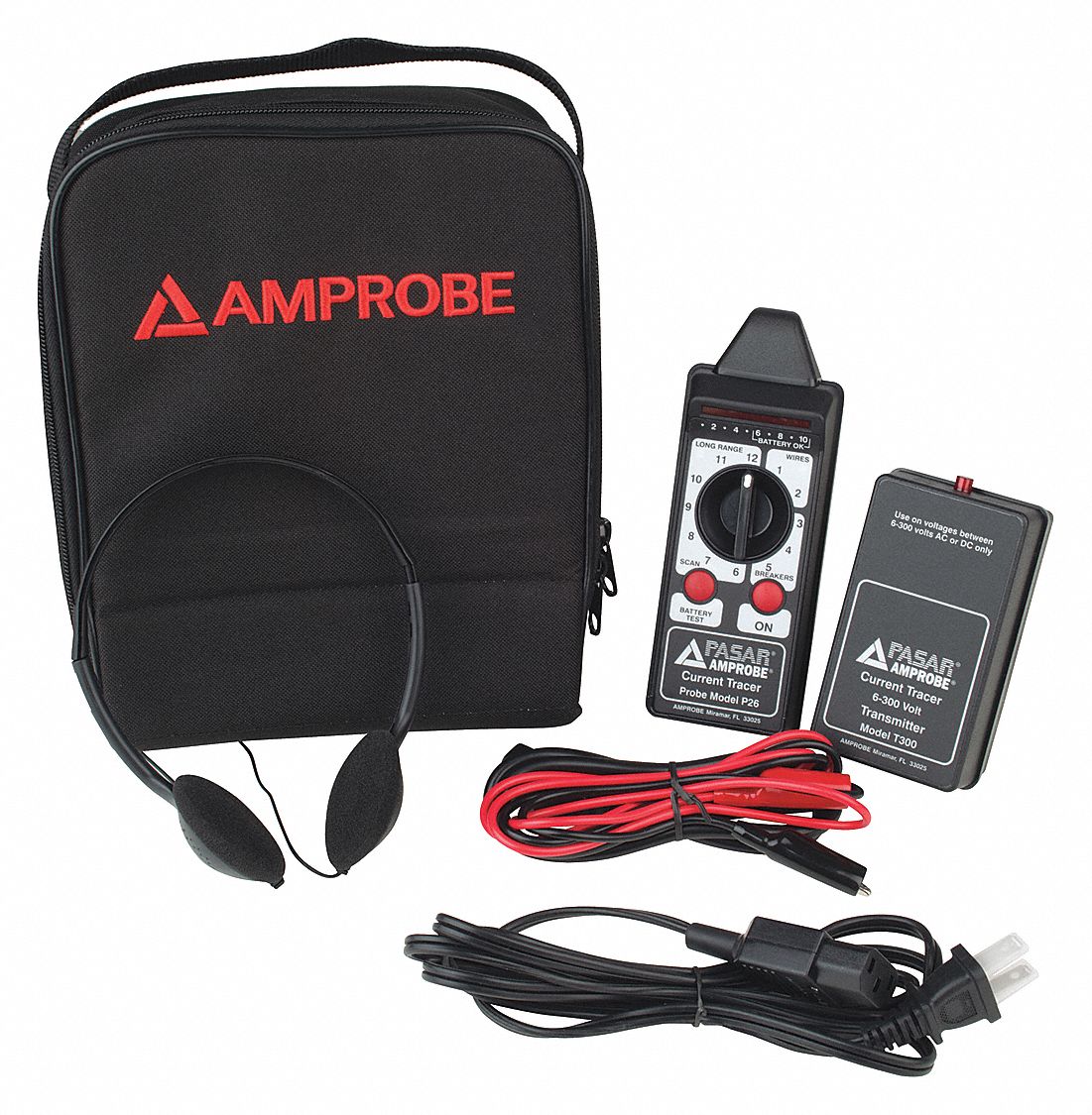 AMPROBE Wire Tracer, 9 to 300VAC/DC 30PJ84CT326C Grainger
