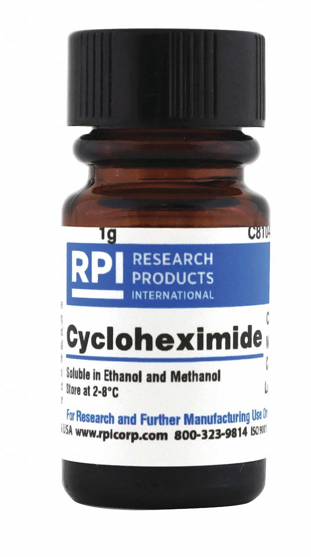 RPI Cycloheximide, 1g Powder 30TX87C810401.0 Grainger