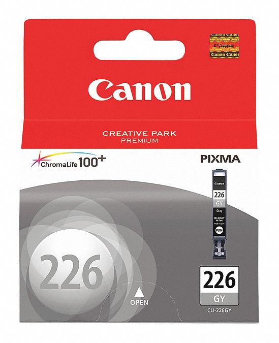 CANON Black Tri Color Ink Cartridge 315W89 CLI226GY Grainger