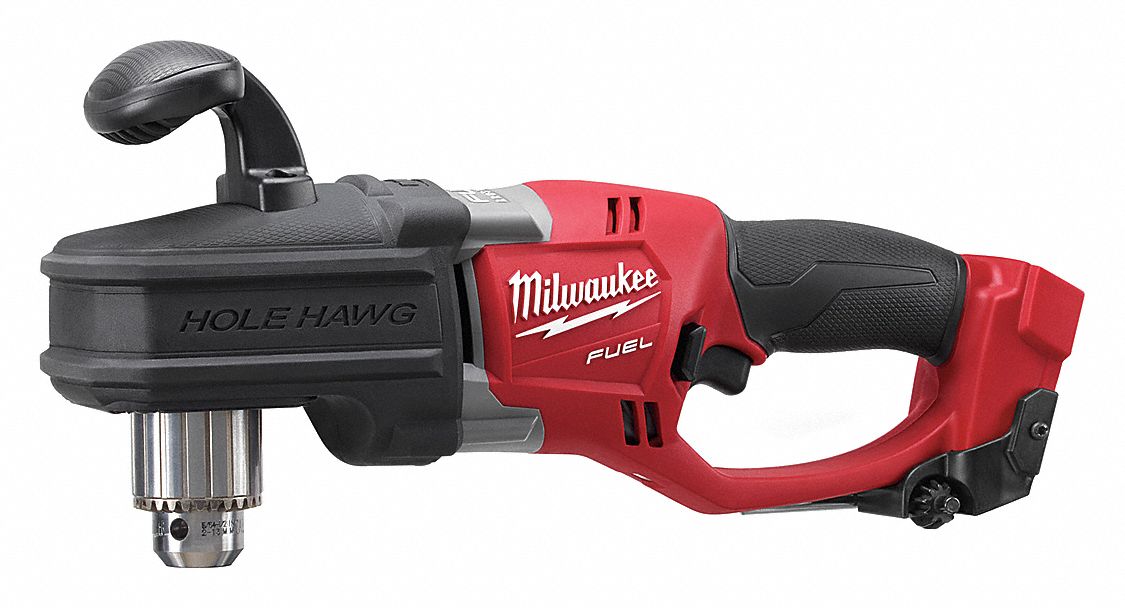 MILWAUKEE 1/2" M18 FUEL™ Hole Hawg® Cordless Right Angle Drill, 18.0