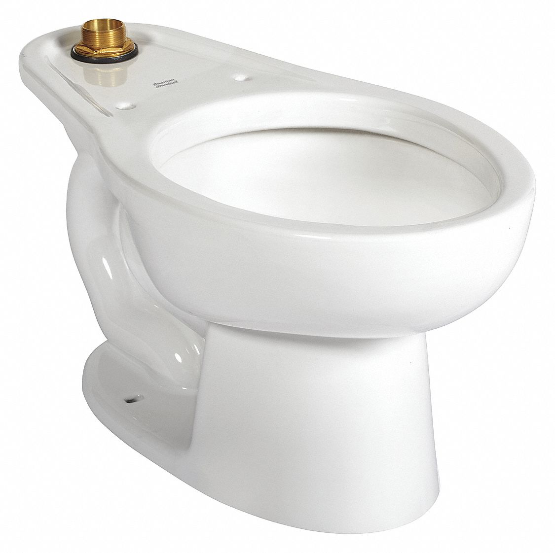 AMERICAN STANDARD Elongated, Floor, Flush Valve, Toilet Bowl, 1.28, 1.6