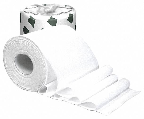 TOUGH GUY Toilet Paper,500 Sheets,White,PK96   Toilet Paper   31TW73|31TW73