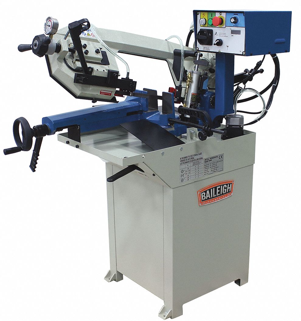 BAILEIGH INDUSTRIAL Band Saw, Horizontal, Manual 31XU43BS210M