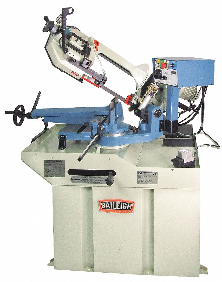 BAILEIGH INDUSTRIAL Band Saw, Horizontal, Manual 31XU47BS260M