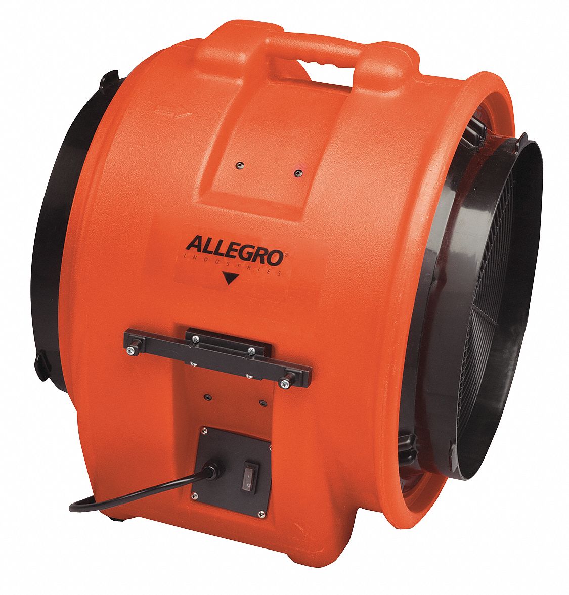 ALLEGRO Axial Confined Space Blower, 1 hp HP, 115V AC Voltage, 3,450