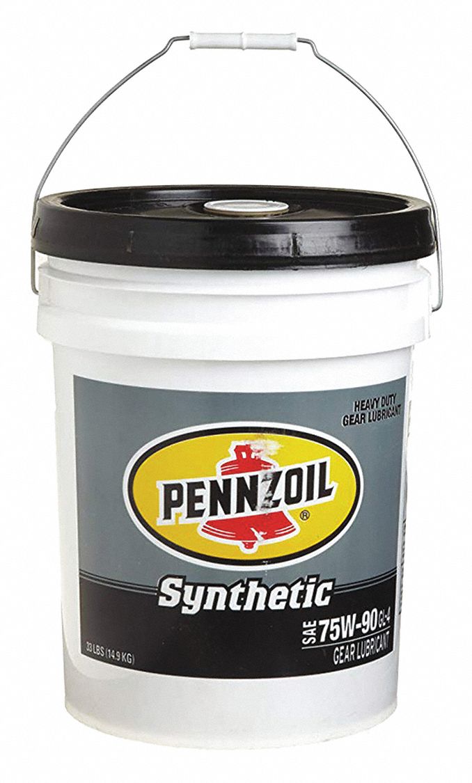 PENNZOIL Gear Oil, Syn, 33 lb., 75W90(GL4) 33GR5156075 Grainger