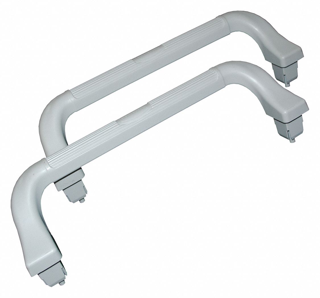 RUBBERMAID COMMERCIAL PRODUCTS Handle 33PW43FG4091L6OWHT Grainger