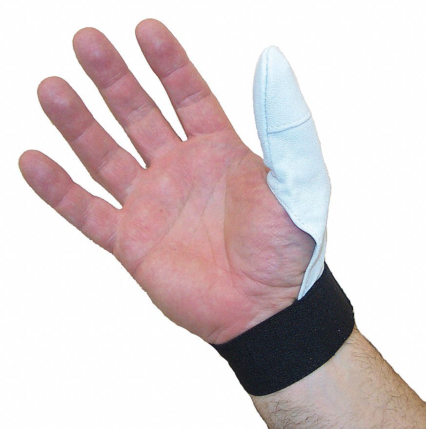 IMPACTO Finger Cots, White, M, 5 in. L 33TV0720031100030 Grainger