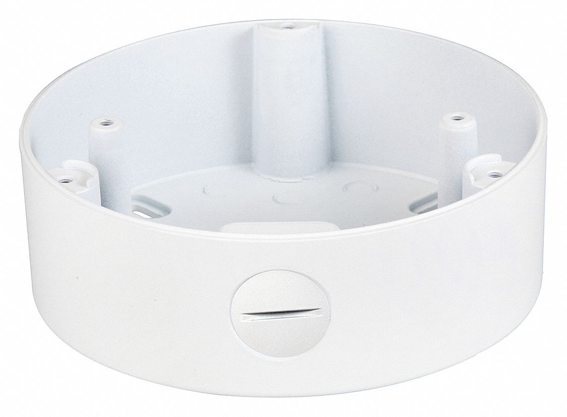 SPECO TECHNOLOGIES Small Round Junction Box, Aluminum 33UD32CVCJBDW
