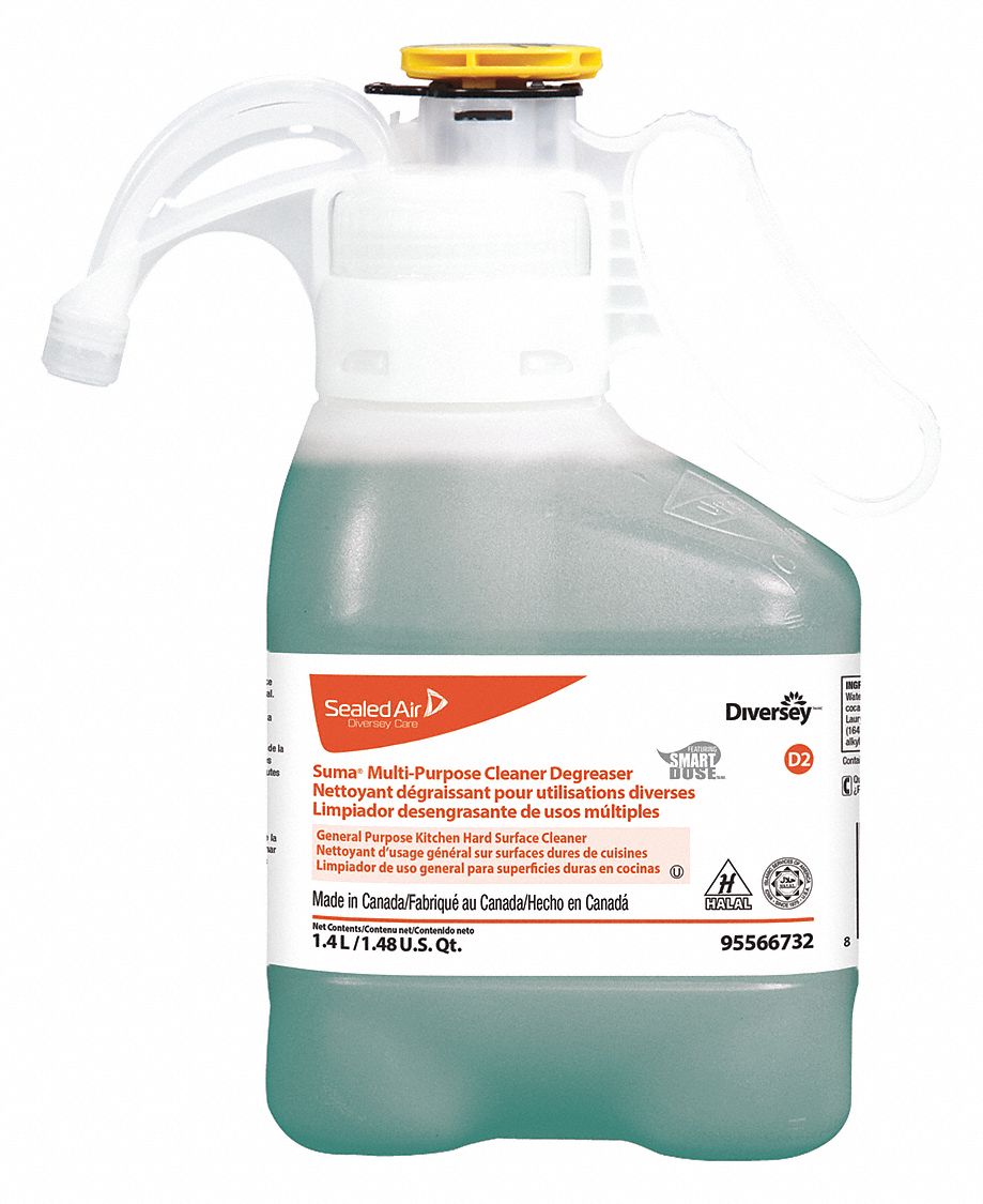 DIVERSEY All Purpose Cleaner and Degreaser For Use With Suma Chemical