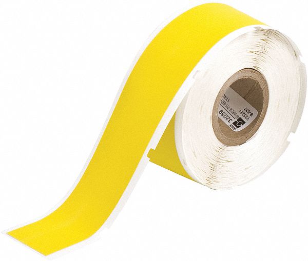 YellowBrady B-637 Self-Extinguishing TedlarÂ® Label Printable Label Tape Label Type, 50 ft. Length