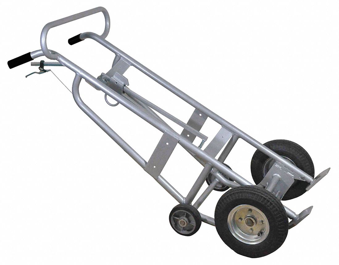 DAYTON Aluminum Drum Truck, Drum Capacity 30 to 85 gal., Load Capacity