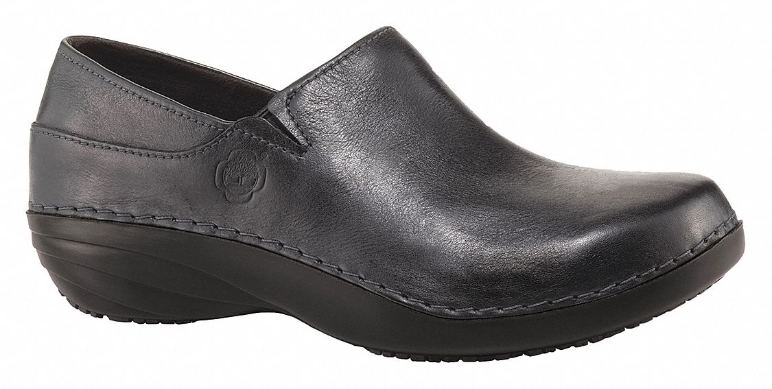 flat work shoes black