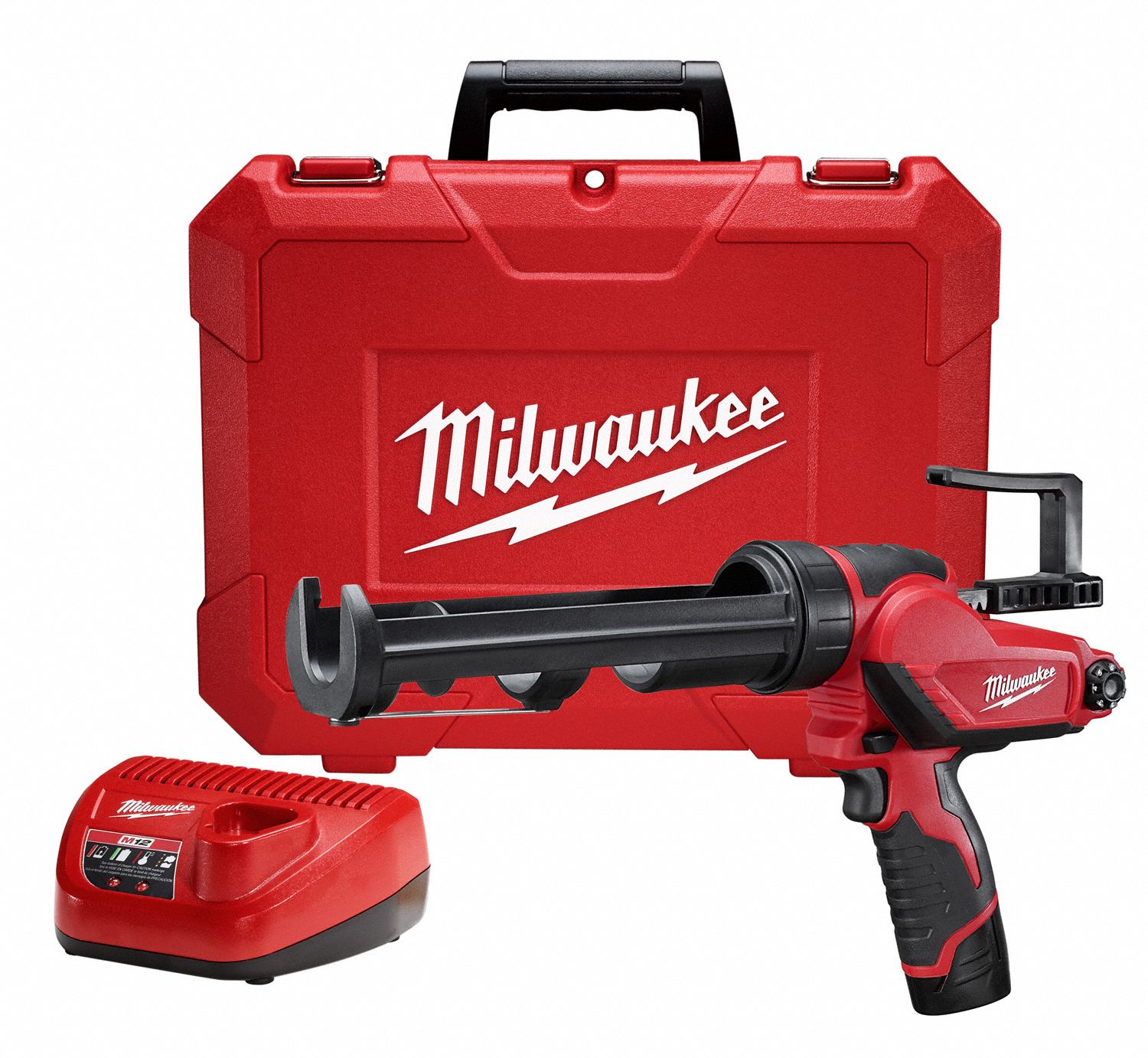 MILWAUKEE Cordless Caulk Gun Kit 12 0 V V Bare Tool 10 Oz Capacity