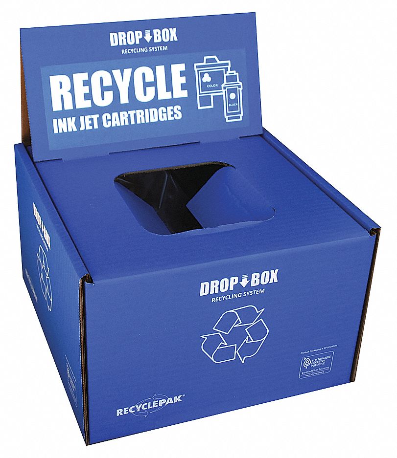 RECYCLEPAK Inkjet Cartridge Recycling Kit, Volume Capacity 3045 Inkjet Cartridges, Weight