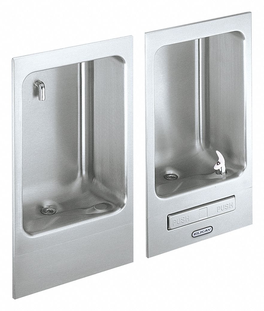 ELKAY NonRefrigerated, Dispenser Design Recessed, Water Cooler, Number