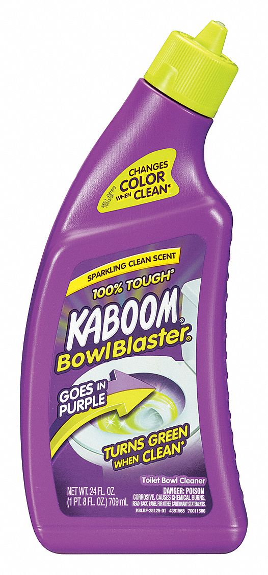 KABOOM Bathroom Cleaner,24oz.,Bottle,Purple,PK8 - 34TJ39|57037-35125 - Grainger