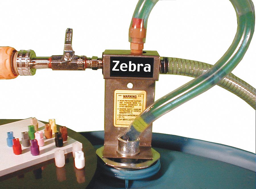 ZEBRA SKIMMERS CORP. Economy Coolant Mixer, 4.8 Flow Rate (GPM), Metal