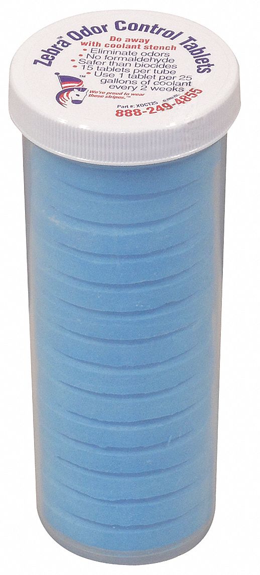 ZEBRA SKIMMERS CORP. Odor Control Tablets, For Use With Any sump with