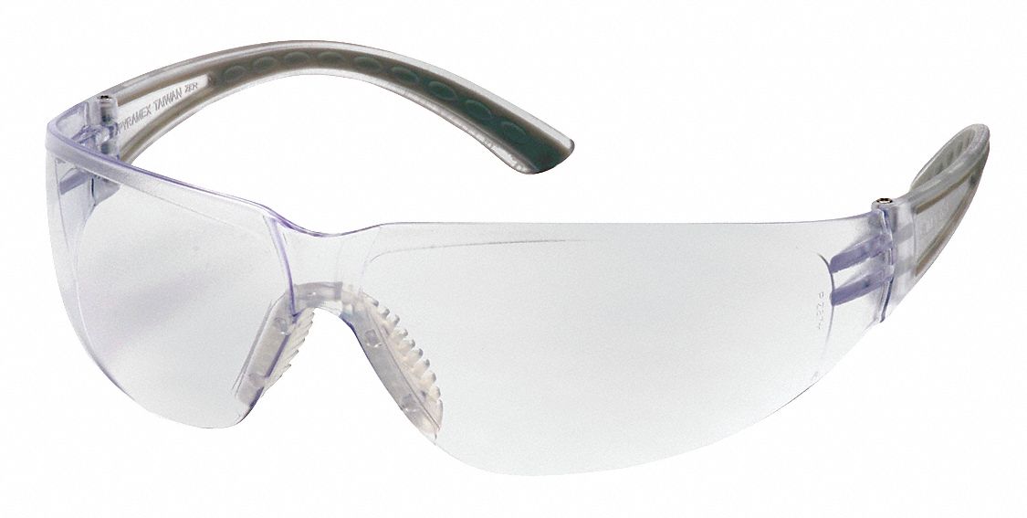 Pyramex Cortez Scratch Resistant Safety Glasses Clear Lens Color 34wr14sg3610s Grainger