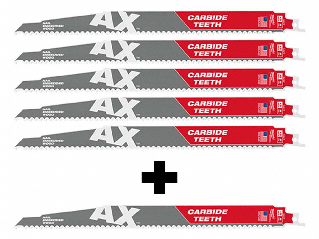 Milwaukee Teeth Per Inch In Blade Lg Reciprocating Saw Blade