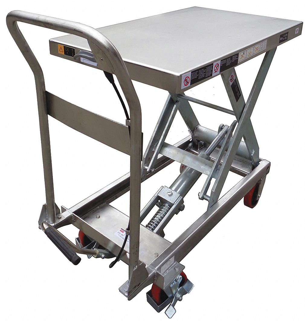 DAYTON Scissor Lift Cart,400 lb.,32 in.L 35KT4235KT42 Grainger